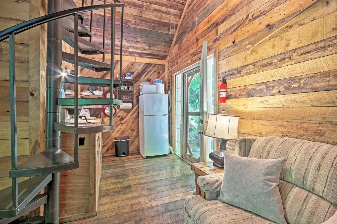 Creekside Cabin With Deck In Pisgah Forest! Barnardsville Εξωτερικό φωτογραφία