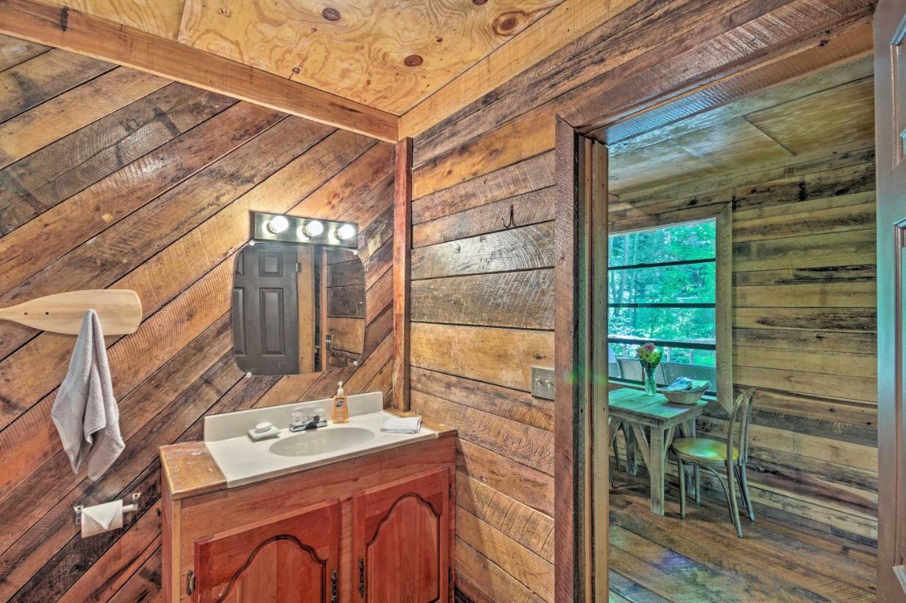 Creekside Cabin With Deck In Pisgah Forest! Barnardsville Εξωτερικό φωτογραφία
