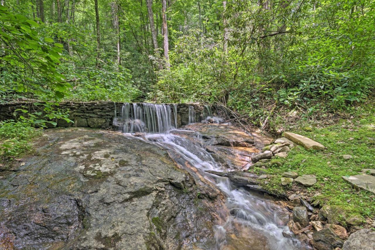 Creekside Cabin With Deck In Pisgah Forest! Barnardsville Εξωτερικό φωτογραφία